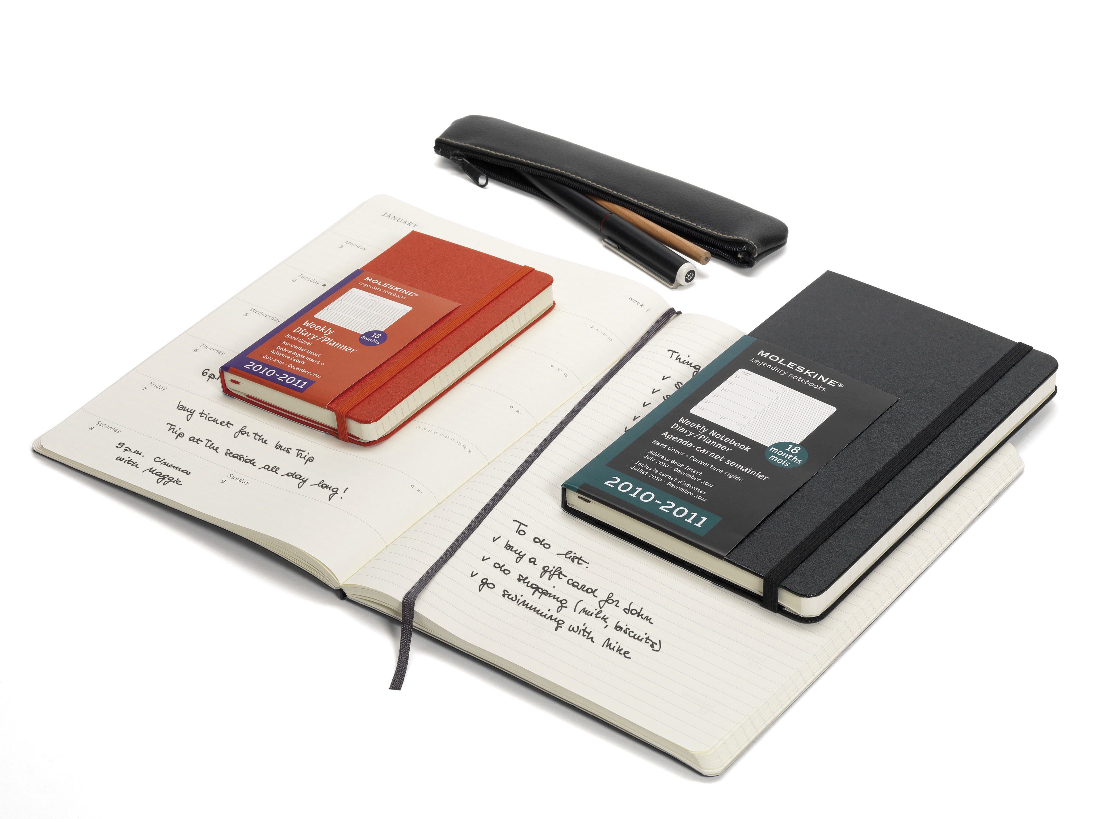 Moleskine 18 Month Planners CzipLee Journal